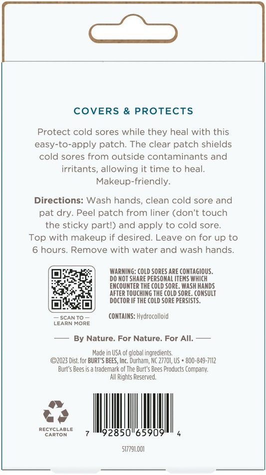 Cold Sore Healing Patch - US 0797