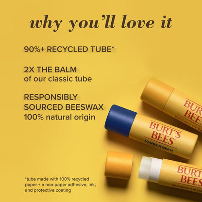 Vanilla Bean Lip Balm Paper Tube - US 8400